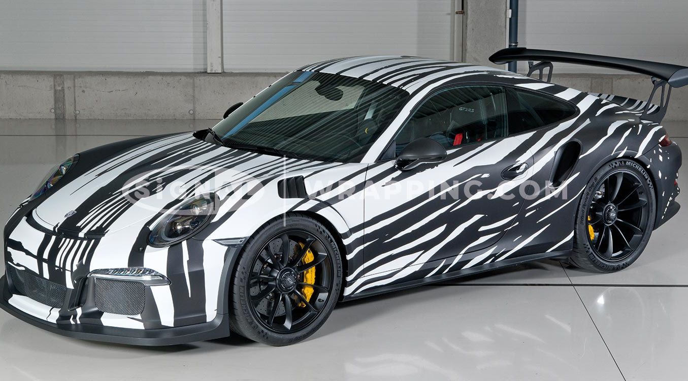 Porsche 911 GT3 RS mit 500 Zebrastärken