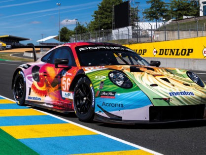 Porsche 911 RSR - mit SIGNal Folierung zum LeMans Sieg