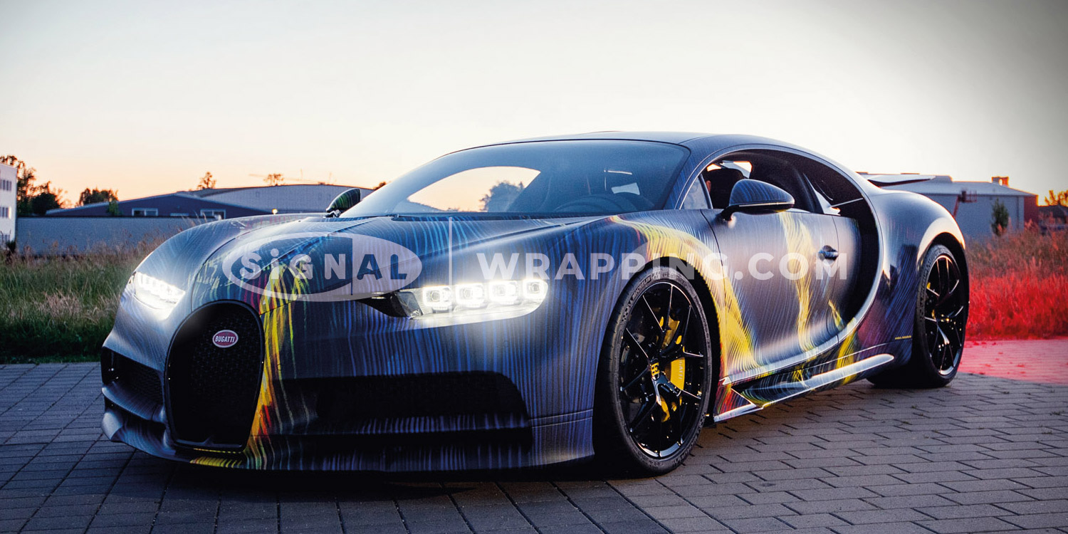 Bugatti Chiron Folierung „Pur Sang“