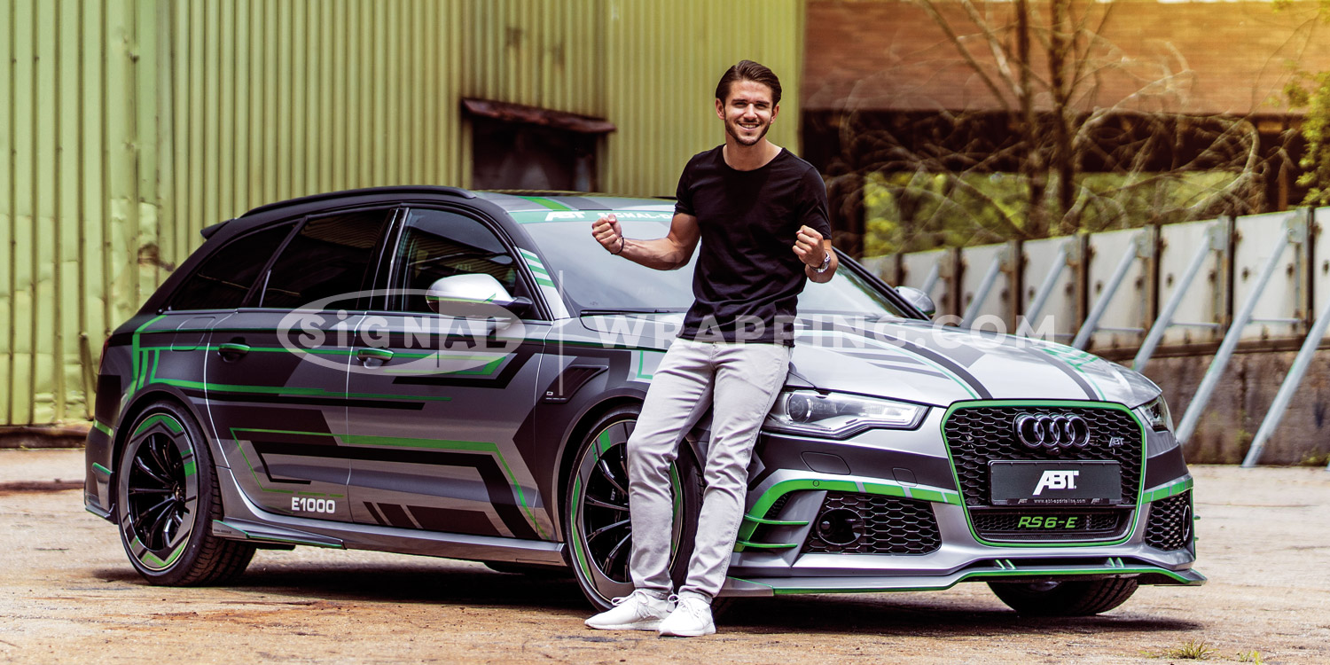 ABT Audi RS6-E Folierung