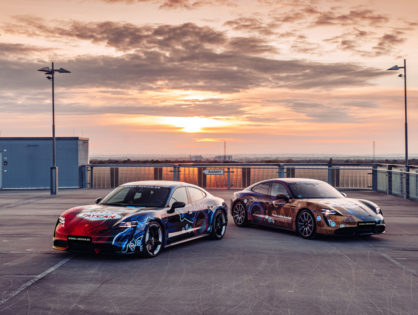 SIGNal Design bringt Porsche-Kunstwerk im Doppelpack auf die Straße