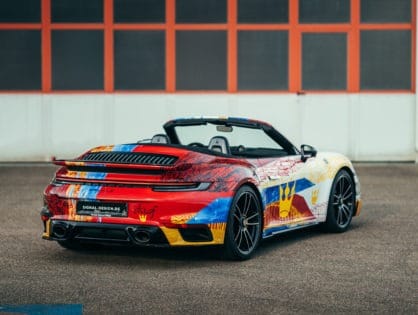 Porsche Design Folierung mit Timo Wuerz Design