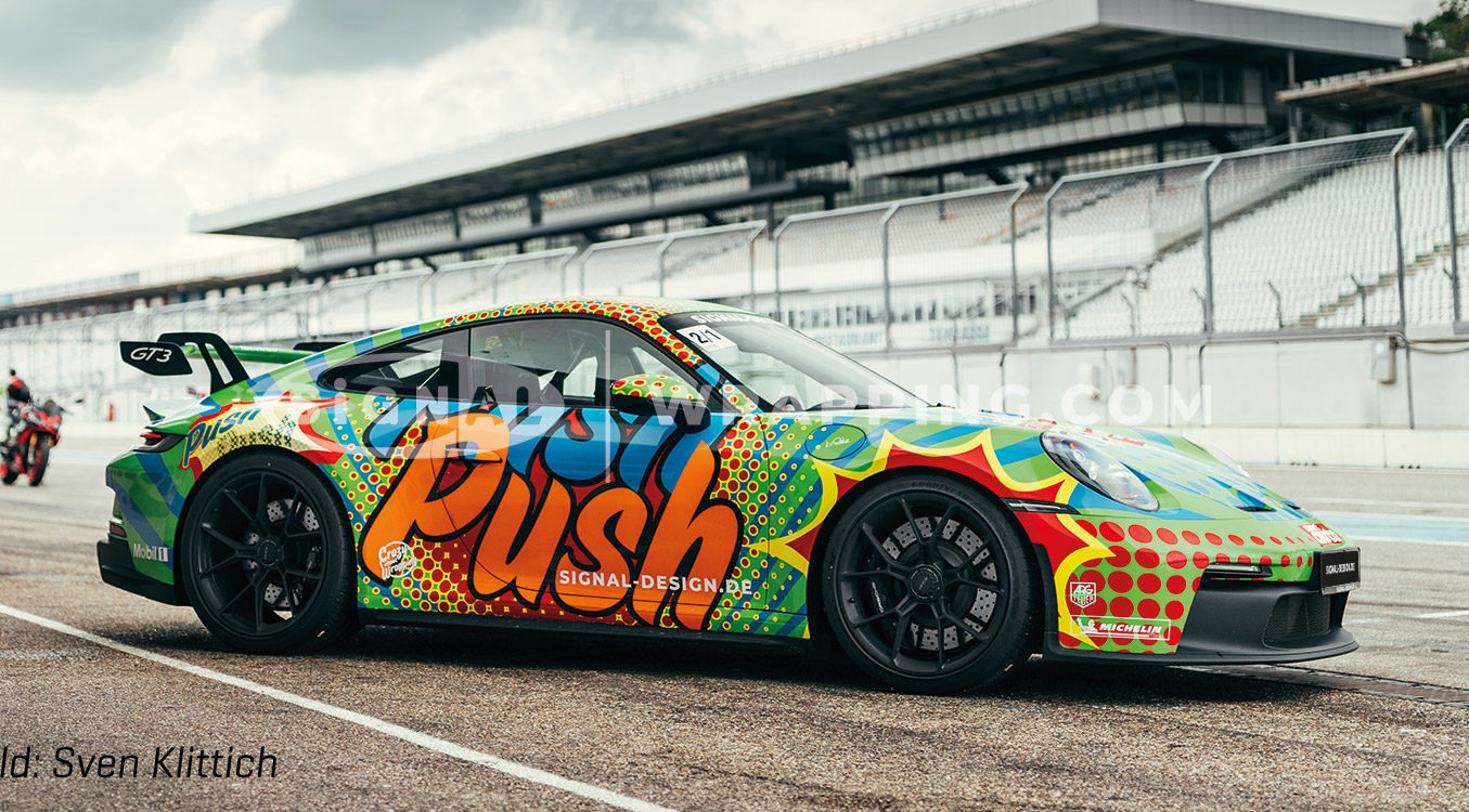 Keep Pushing! GT3 Folierung