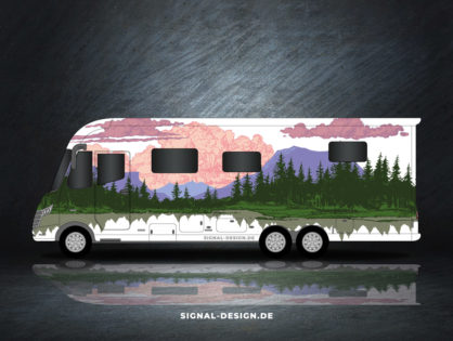 vollintegriertes Wohnmobil