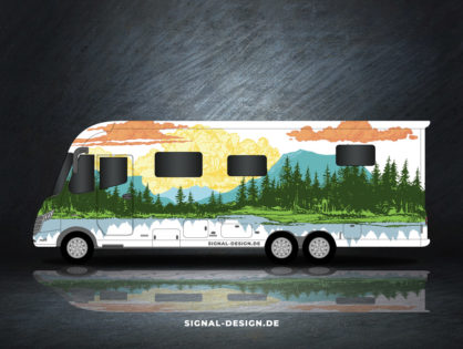 vollintegriertes Wohnmobil