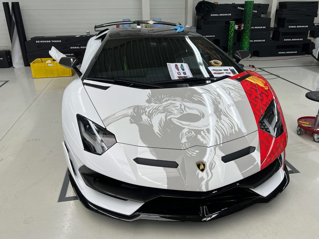 folierung lamborghini