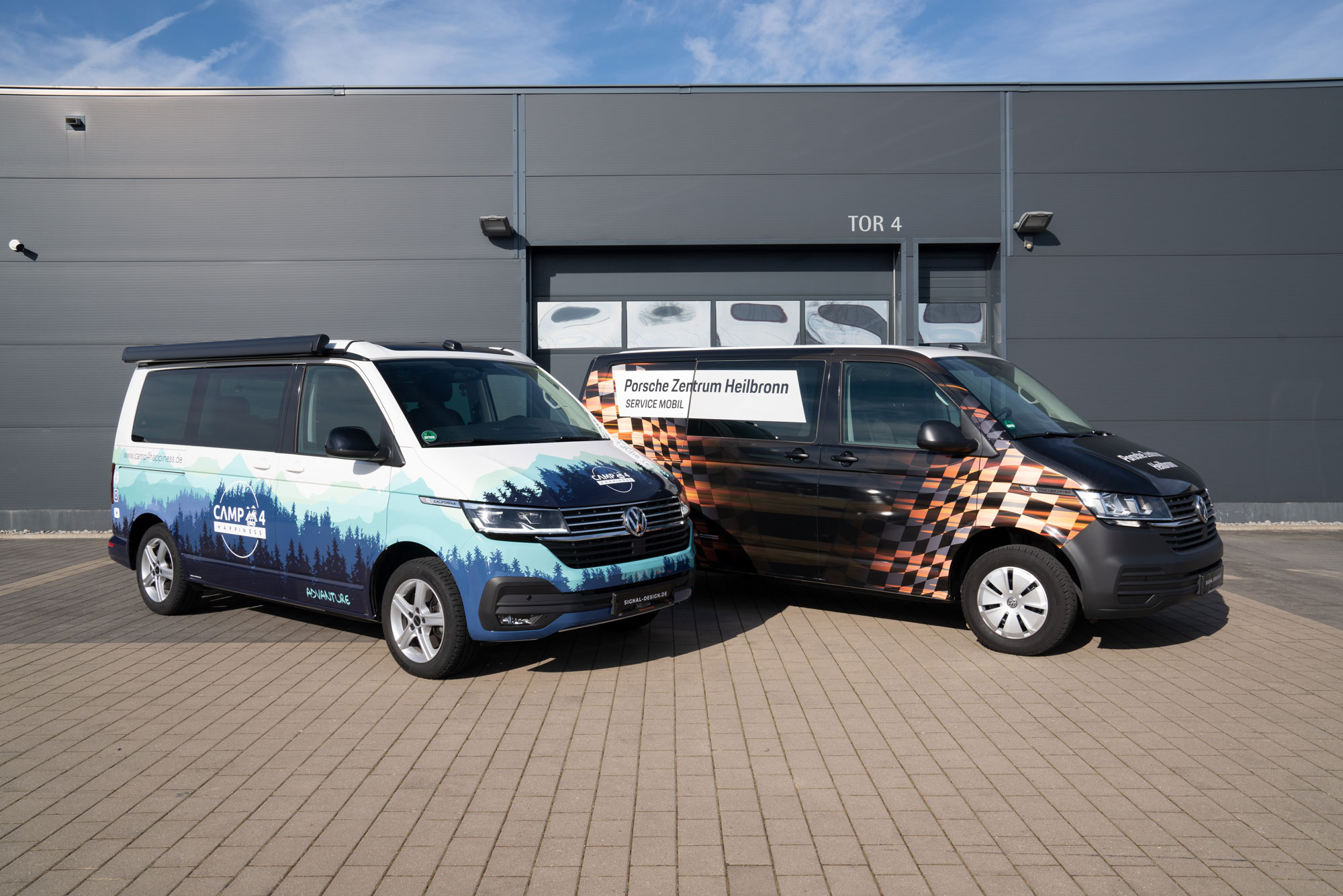VW T6 Camper bekleben