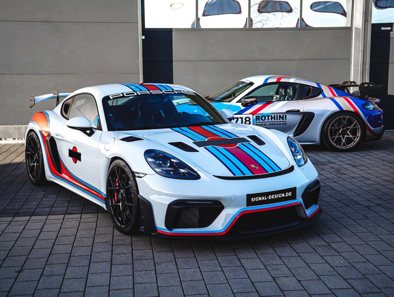 Porsche GT4 RS Design folieren