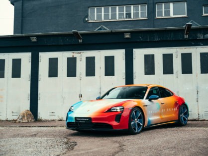 Porsche Taycan Folierung - Dream in Colour
