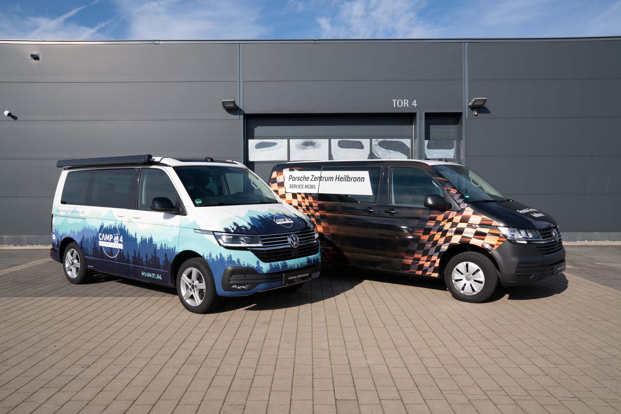 Wohnmobil bekleben - SIGNal Wrapping