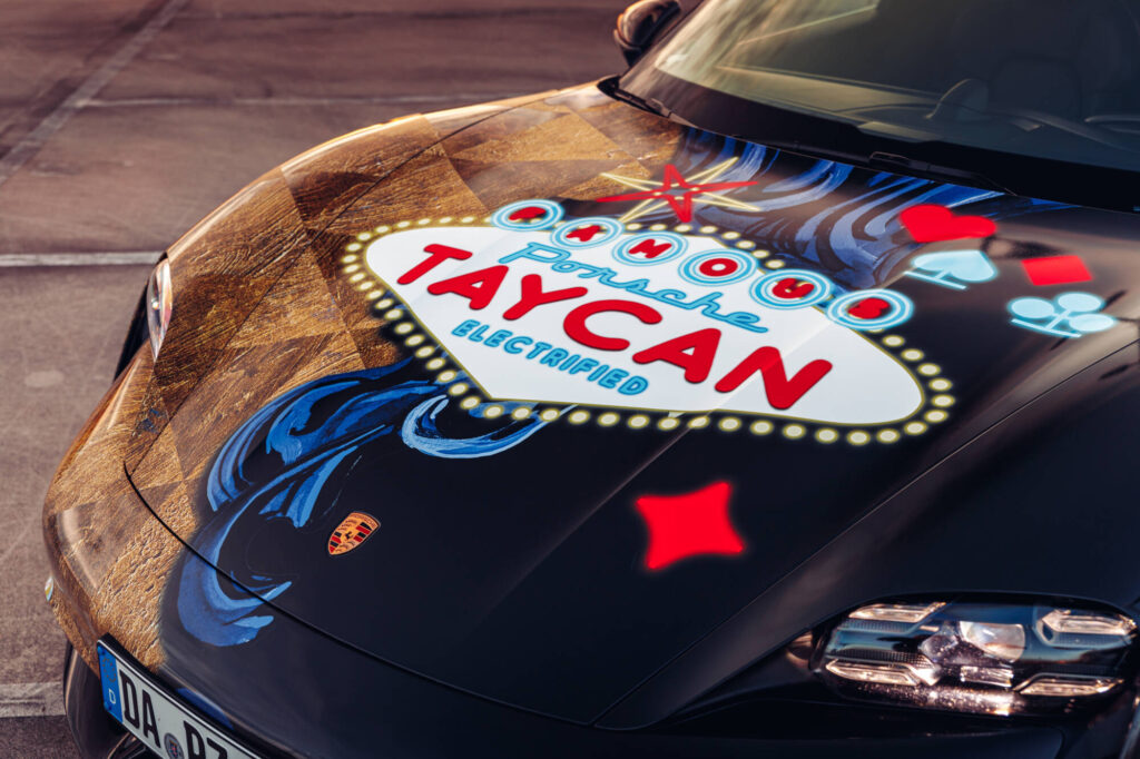 Porsche Taycan Design Las Vegas